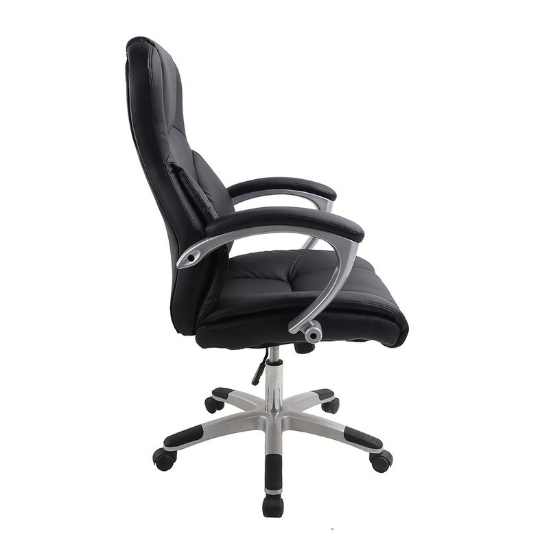 SILLON EJECUTIVO RESP ALTO VINIPIEL GOLDEN NEGRO