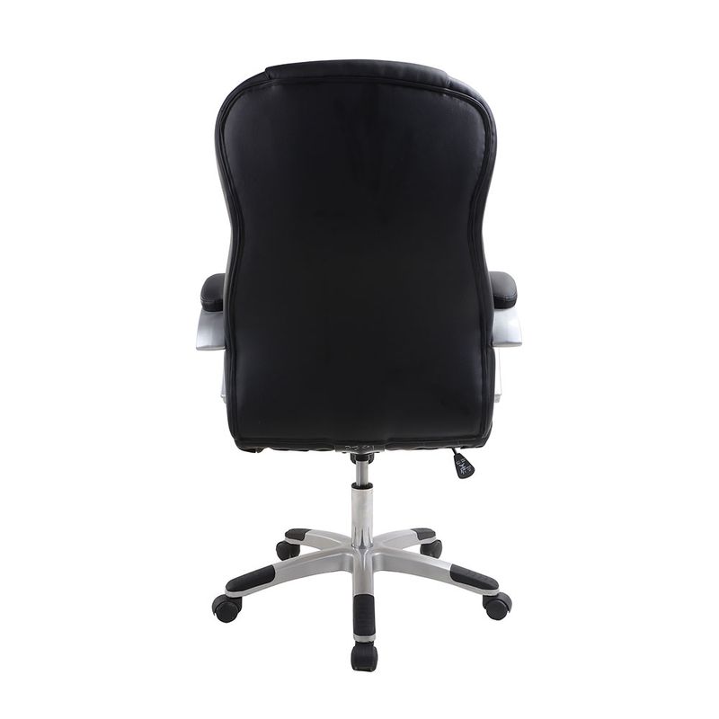SILLON EJECUTIVO RESP ALTO VINIPIEL GOLDEN NEGRO