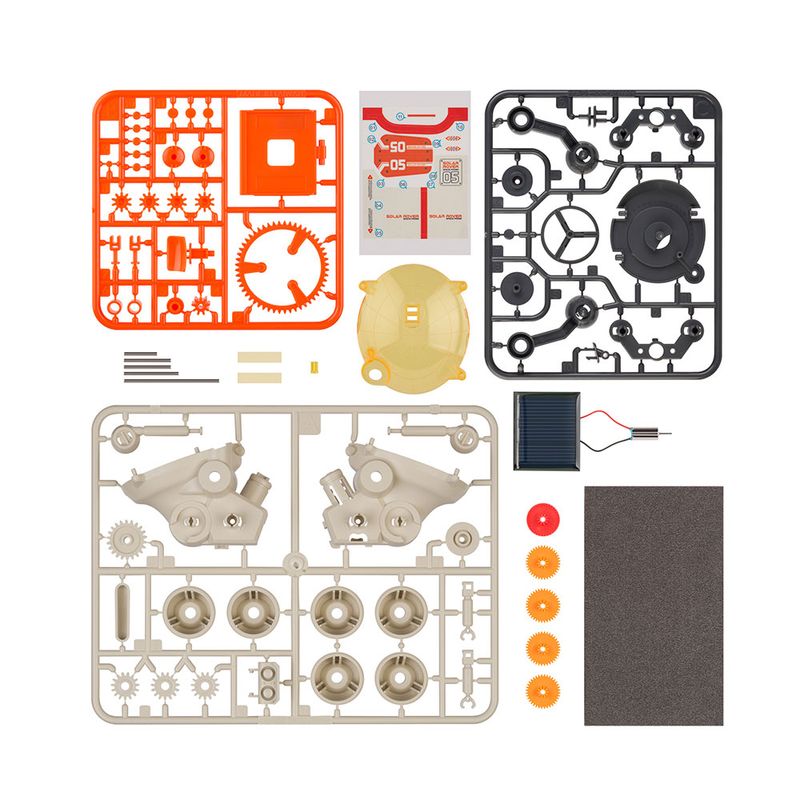 JUEGO KIT PARA ARMAR VEHICULO MOTORIZADO ESPACIAL SOLAR