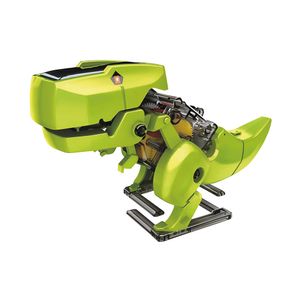 Juego Kit Para Armar Robot Solar 4 En 1, Verde K-455