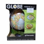 GLOBO TERRAQUEO TRAVELER AZUL BASE PLAST
