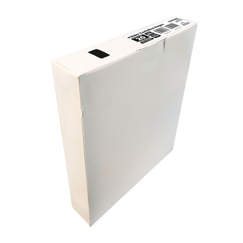 FOLDER CARTA NEGRO CON 5PZAS
