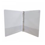 CARPETA ARILLO 05" O BLANCA CON VENTANA SAMSILL