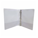 CARPETA ARILLO 1" D BLANCA CON VENTANA SAMSILL