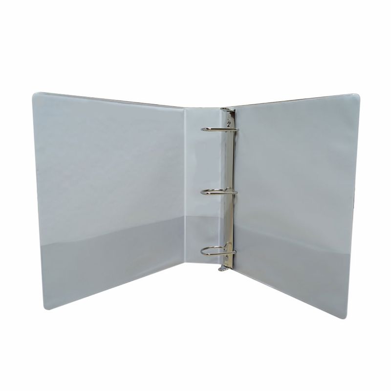 CARPETA ARILLO 2" D BLANCA CON VENTANA SAMSILL