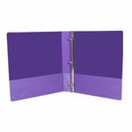 CARPETA ARILLO 1" O MORADO CON VENTANA OFIX
