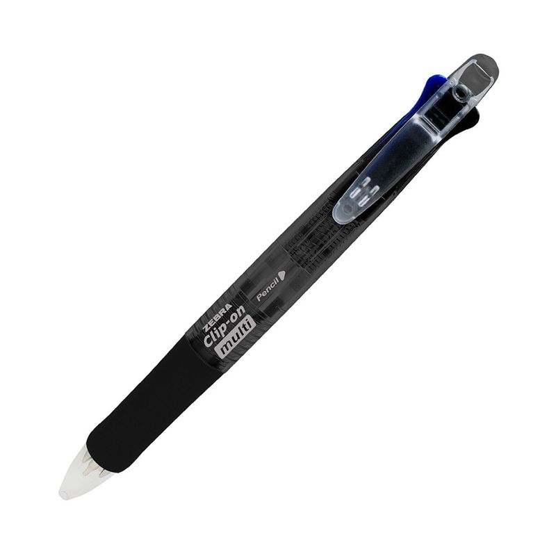 BOLIGRAFO FINO MULTIFUNCIONAL 4 COLORES BARRIL NEGRO ZEBRA