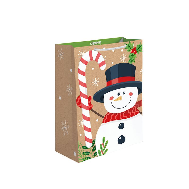 BOLSA REGALO MEDIANA KRAFT VISPERA TRADICIONAL