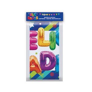 Mantel Fiesta Plastico Felicidades 1163015454