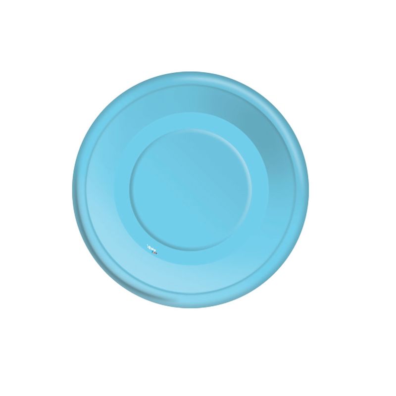 PLATO PASTELERO REDONDO AZUL C/6PZAS
