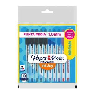 Boligrafo Mediano Kilometrico Basicos Con 10 2185383