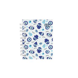 Libreta Espiral Pocket 160H Rayas Ojitos Doo Smarty 8309 Smarty