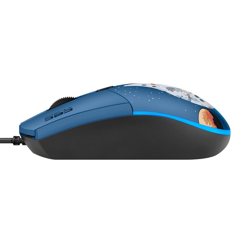 MOUSE ALAMBRICO USB 800/1200/1600 DPI STAR WARS, AZUL/NEGRO/ROJO