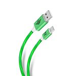 CABLE USB A USB C CON LUZ LED DE 1 M, STAR WARS VERDE/ROJO
