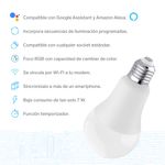FOCO LED RGB CONTROLADO POR WIFI 7W