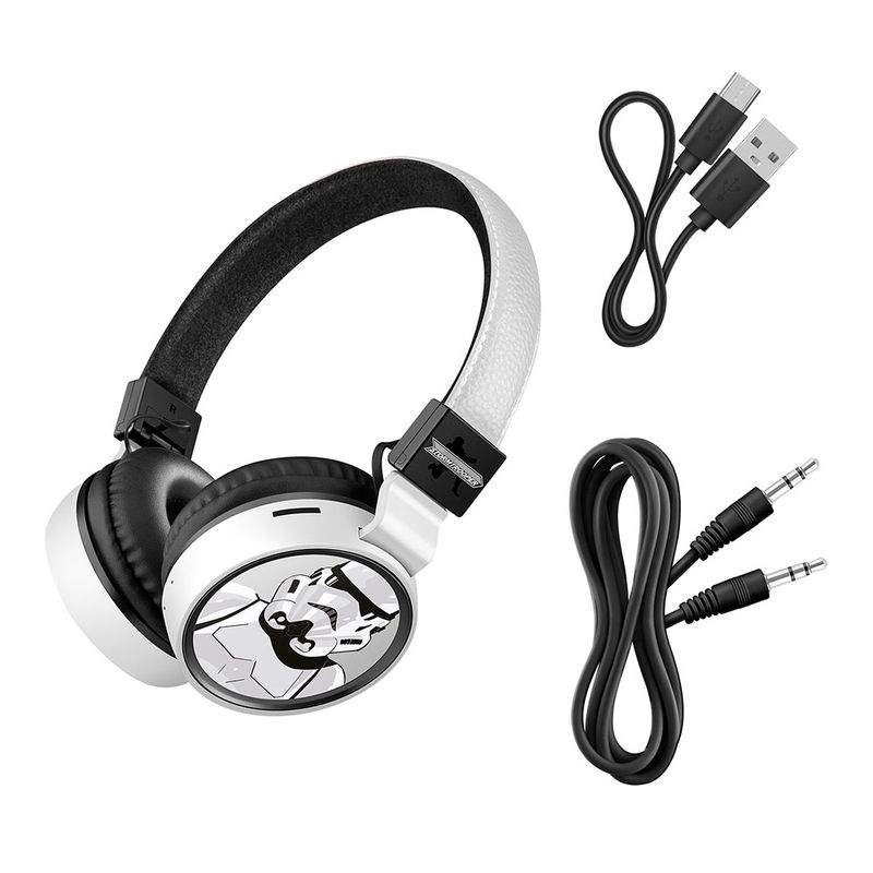 AUDIFONOS DIADEMA BLUETOOTH CON REPRODUCTOR MP3 STAR WARS