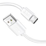 CABLE USB A MICRO USB DE 1M, 1HORA, NEGRO
