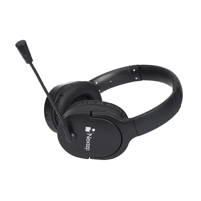 AUDIFONOS DIADEMA BLUETOOTH NEXTEP NEGRO