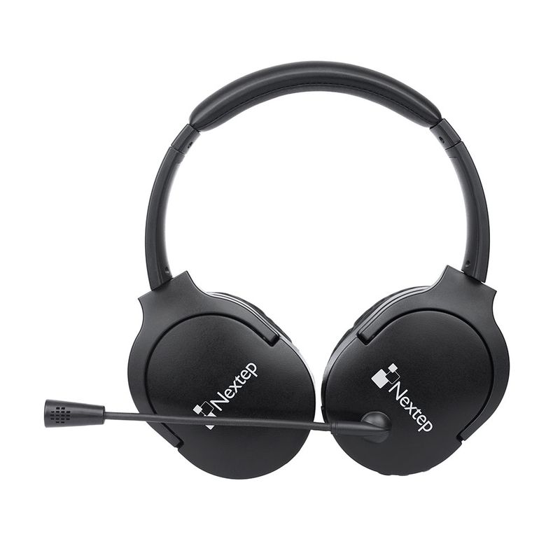 AUDIFONOS DIADEMA BLUETOOTH NEXTEP NEGRO