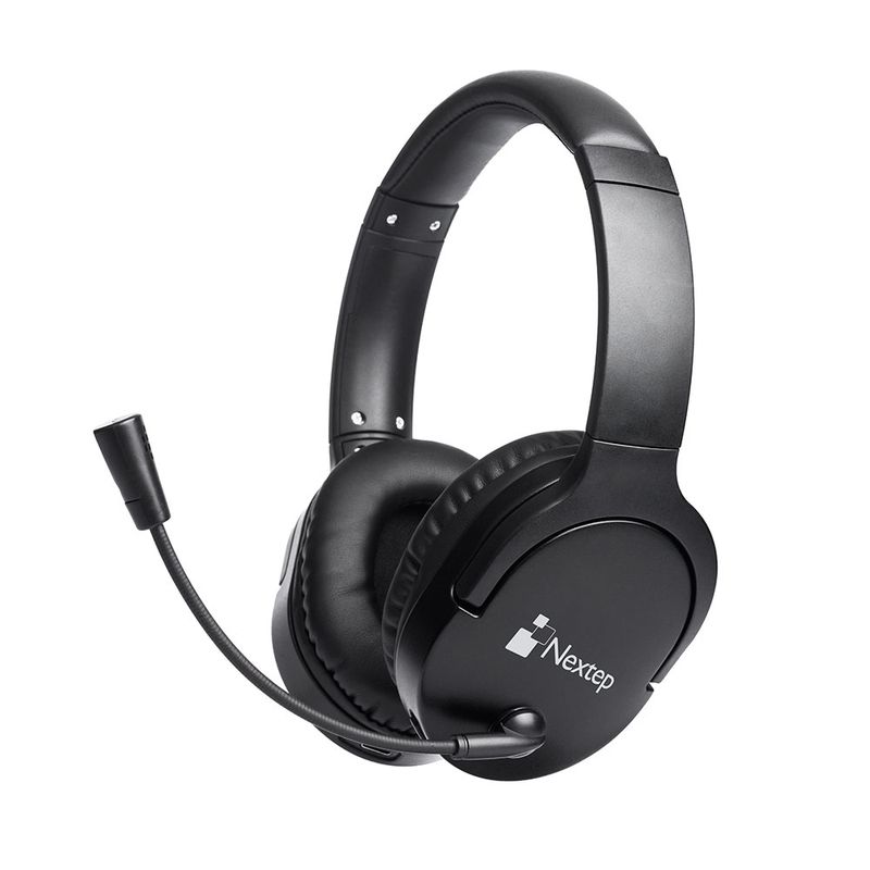 AUDIFONOS DIADEMA BLUETOOTH NEXTEP NEGRO