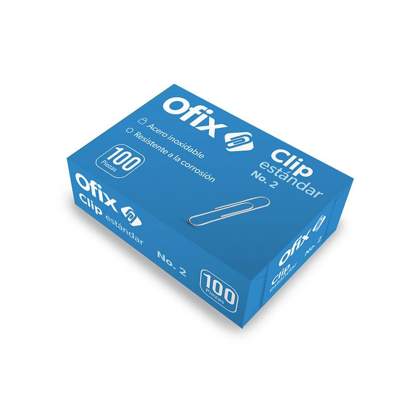 CLIP ESTANDAR OFIX #2 CON 100