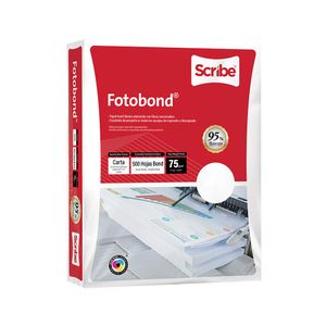 Papel Fotobond Carta Blanco 37K C/500Hjs 10000005277