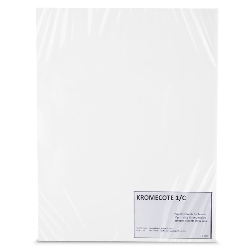 KROMECOTE CARTA BLANCO 10 PTS C/100 PZAS