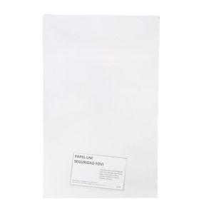 Papel Uni Seguridad Oficio Blanco C/30 Pzas Seg-Oficio