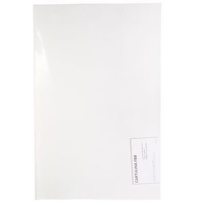 Cartulina Sulfatada Fbb T/Dcta Blco C/100 Pzas Cfbb125Sdcta
