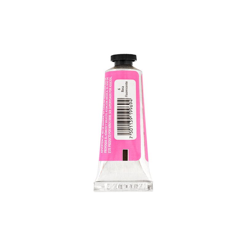 PINTURA PARA OLEO 40ML ROSA FLUORESCENTE