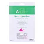 SET DE ARTE ACRILICO RODART 15 PZAS