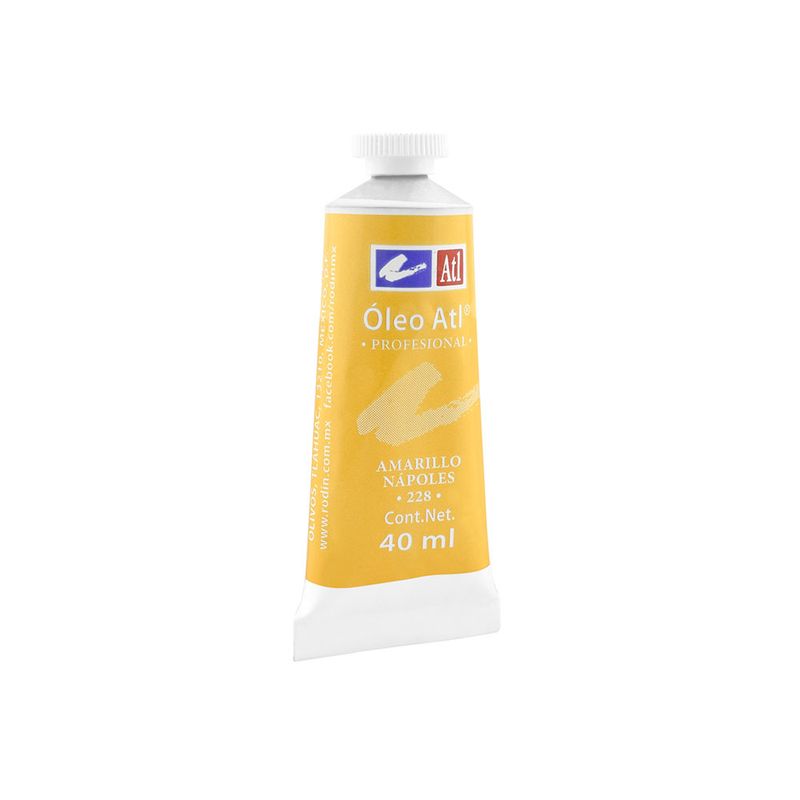 PINTURA PARA OLEO 40ML AMARILLO NAPOLES