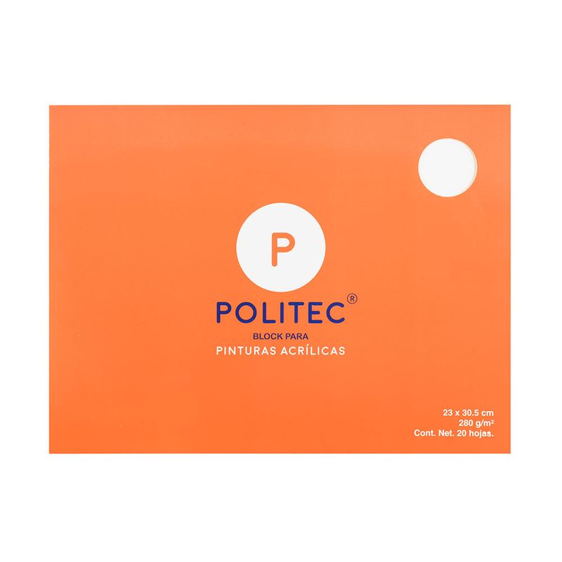 BLOCK POLTEC 280G 20 HOJAS