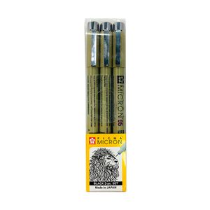 Estilografo Desechable Sakura Bistler Con 3 24507