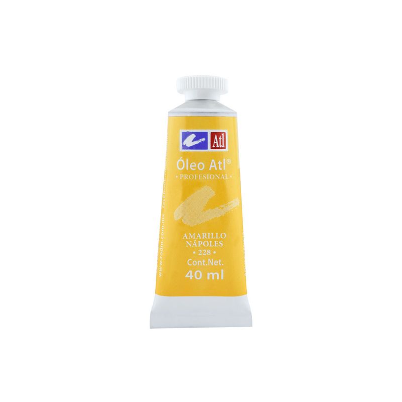 PINTURA PARA OLEO 40ML AMARILLO NAPOLES