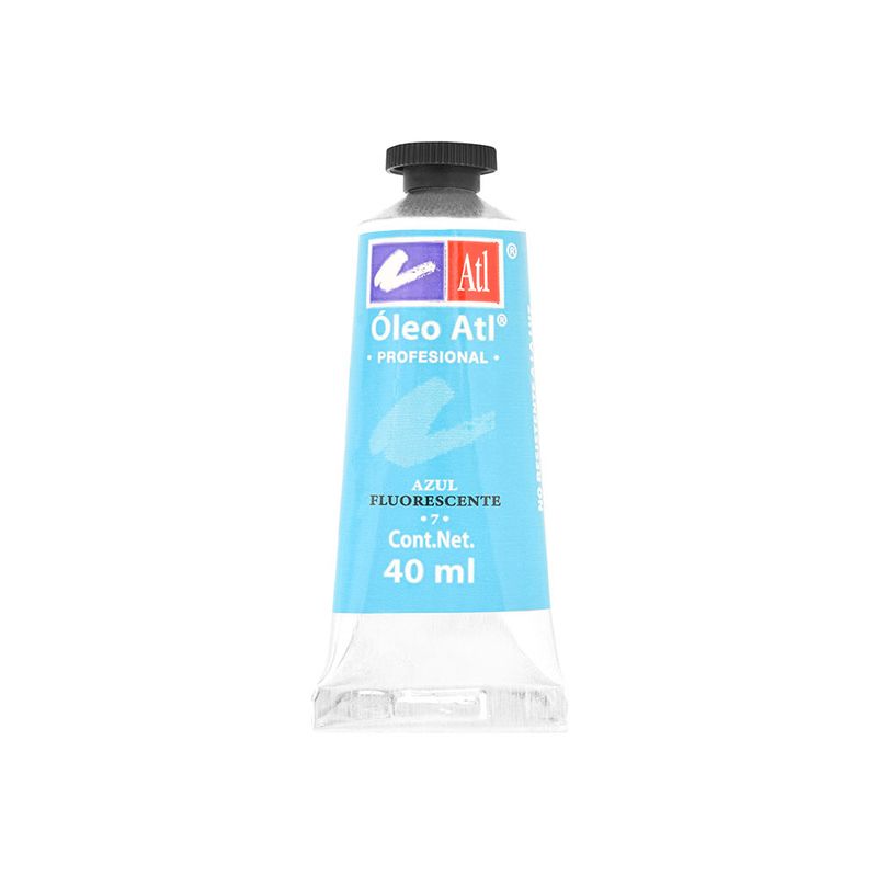 PINTURA PARA OLEO 40ML AZUL FLUORESCENTE