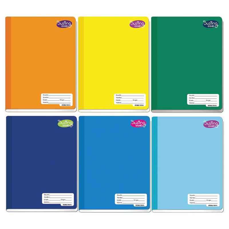 CUADERNO COSIDO PROFESIONAL 100H D/R SWING COSI