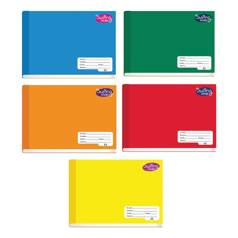 CUADERNO COSIDO ITAL 100H C-5 SWING COSI