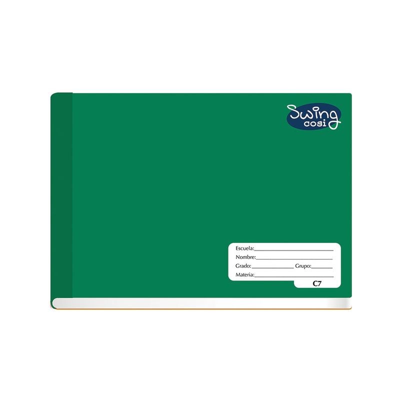 CUADERNO COSIDO ITAL 100H C-7 SWING COSI