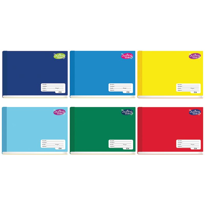 CUADERNO COSIDO ITAL 100H C-14 SWING COSI