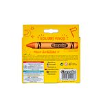 CRAYON REDONDO EXTRA JUMBO CON 18 CRAYOLAS