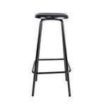 BANCO METALICO CON ASIENTO DE POLIPROPILNO NEBULA