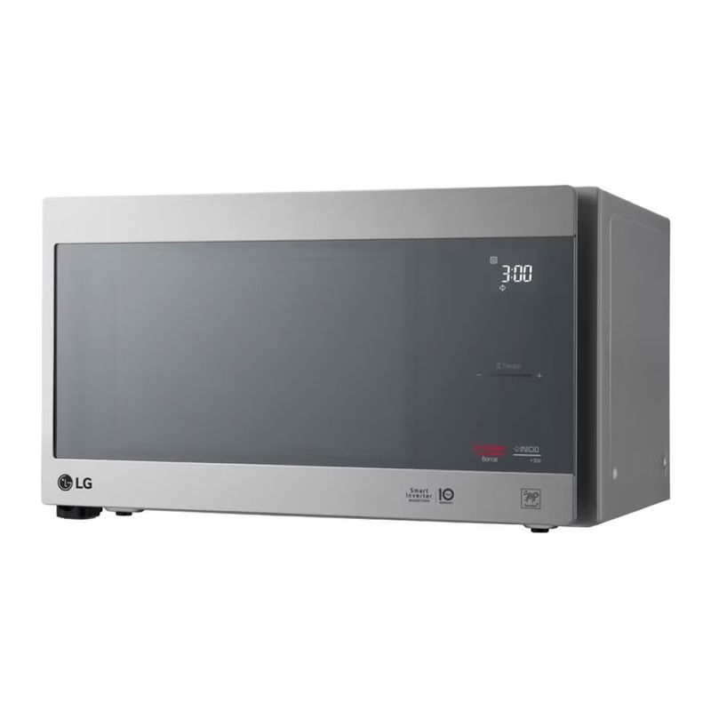 HORNO DE MICROONDAS INVERTER LG 15 PIES PLATA