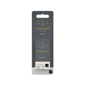 Repuesto Para Pluma Fuente Parker Tinta Negra C/5 1950402