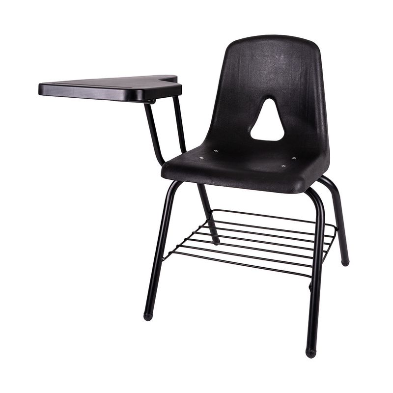 SILLA PUPITRE ESCOLAR C/PALETA PLASTICA C/PARRILLA