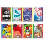 LIBRETA COSIDA POCKET 100H RAYAS MEGA