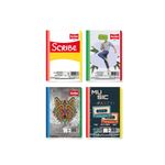 LIBRETA COSIDA POCKET 100H RAYAS MEGA