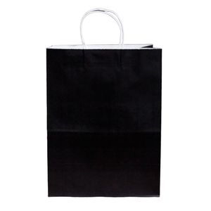 Bolsa Regalo Grande Negra C/Asa 16D18Bneg