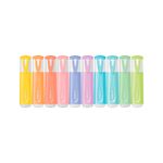 MARCADOR FLUORESCENTE COLORES SURTIDOS CON 10PZAS PASTEL