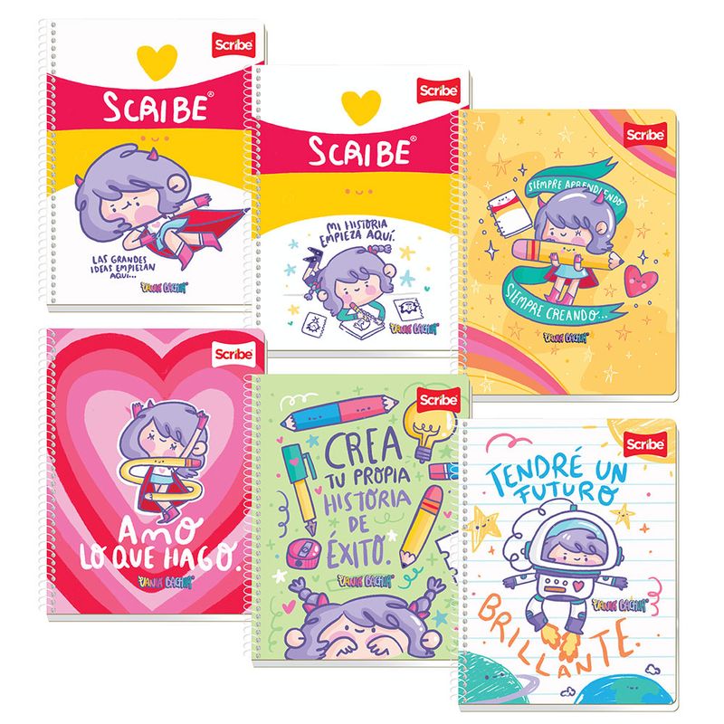 CUADERNO PROFESIONAL 90H C-5 SUPER GIRL